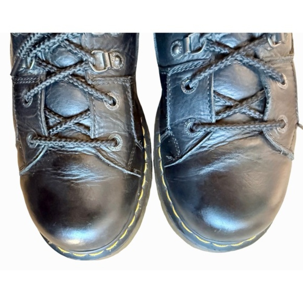 Dr. Martens 8699 Bex Boots Black Leather Hiking Combat Mens US 12 UK 11 EU 46 - Picture 5 of 10